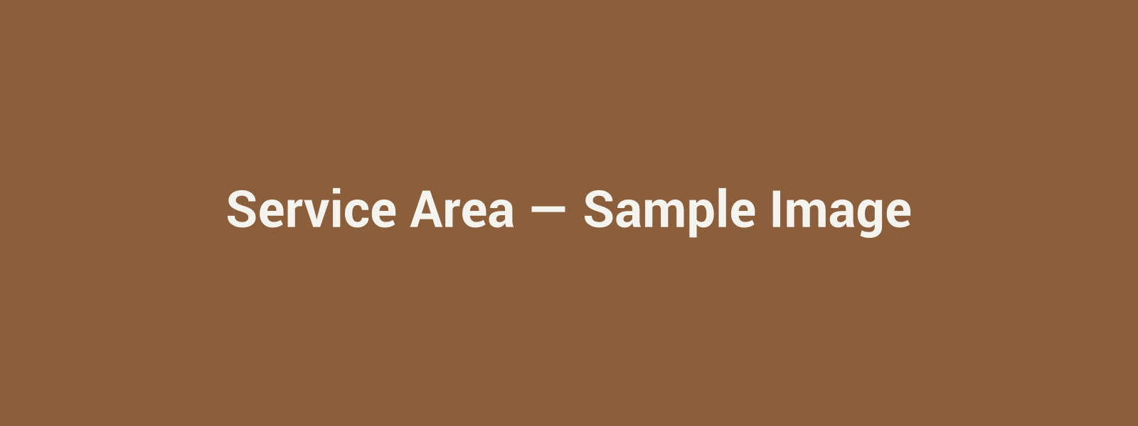 Sample placeholder image for Yomi Landscaping service areas